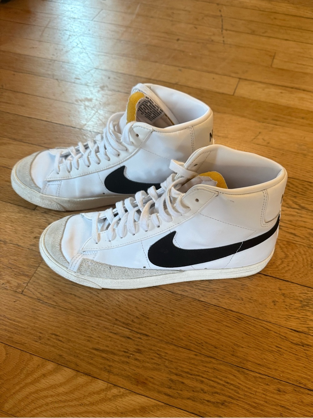Nike White High-Top Sneakers